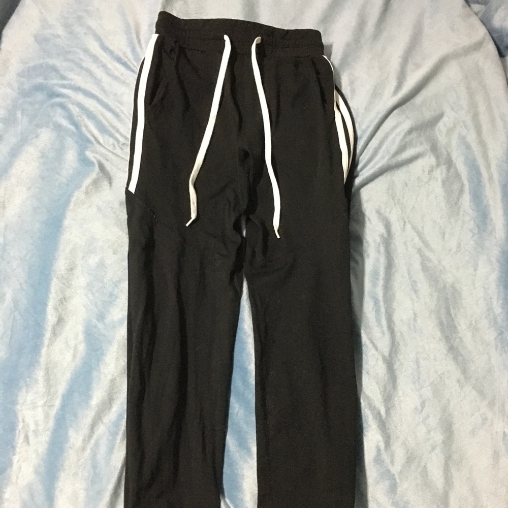 Stripe Jogger - Noir
